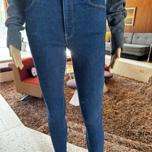 Good American Dark Blue Skinny Jeans